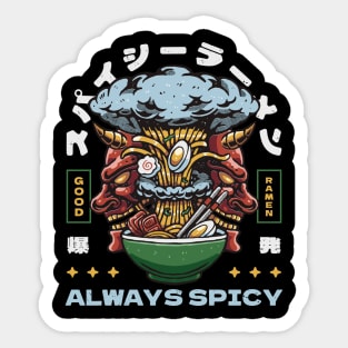 Spicy Ramen Sticker